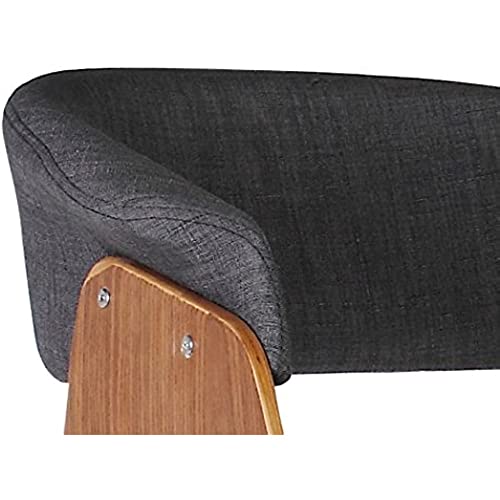 N/A Minimal Design Swivel Hydraulic Adjustable Bar Stool With Armrests And Chrome Polished Base #TOP3