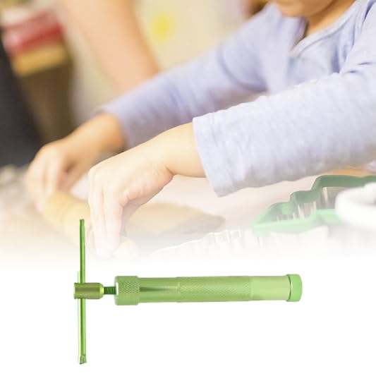 Lvifloae Rubber Clay Accessories Tool Fondant Extruder with 20 Tips Sugar Paste Extruder Cake Decor Tools Rotating Pattern Sugar Extruder Craft