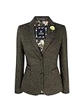 tweed blazer zara rot Tailored Fit mit kontrastirender karierten Detailierung, ideal f?r jeden Anlass