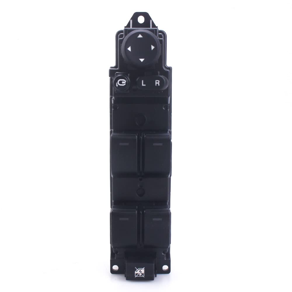 Interruttore Alzacristalli Elettrico Auto In ABS Nero - GP9A66350, Ricambio Per Mazda Speed6 2006-2008, Comando Finestre Principale - 3