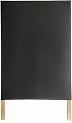 Cavalete Calçada Cardápio Lousa Preta 100x60cm Moldura Natural Gv Office