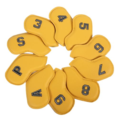 Housses de protection de golf haute résistance pour têtes de fers et putters - Set de 10