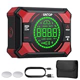 XUNTOP Inclinomètre Laser Numérique Magnétique - Niveau Digital avec 2 Laser Horizontal...