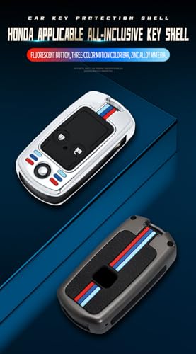 Coque de protection à rabat pour clé Honda Civic étui télécommande plip - 6