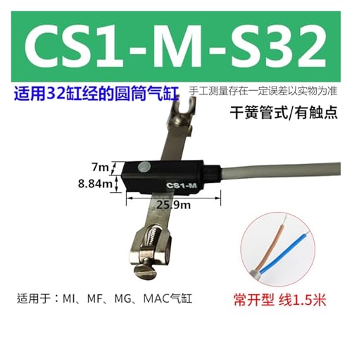 Sensor magnético cilíndrico CS1-J/F para optimizar maquinaria 2