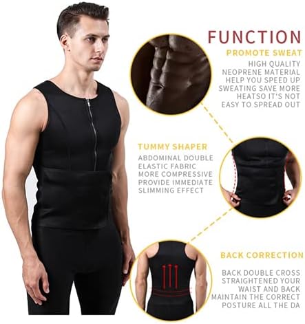 Nebility Canotta Compressione Uomo: Dimagrante, Modellante, Senza Cuciture, Per Sport E Controllo Pancia - 2