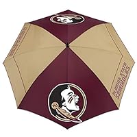 Team Effort NCAA Florida State Seminoles 62 Windsheer Lite Golf Umbrella62 Windsheer Lite Golf Umbrella, Multi, NA