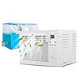 RPLM Mini Aire Acondicionado Compacto, Aire Acondicionado Pequeño con Mosquitera, Aire Acondicionado Portátil, Aire Acondicionado De Ventana, Adecuado para Oficina, Familia, Dormitorio,180CM