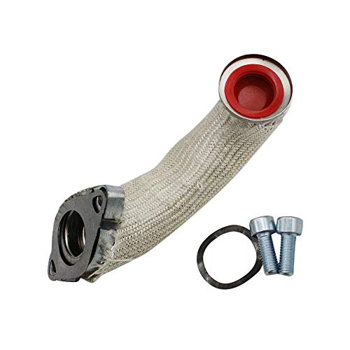yongluo Tubo de cotovelo mais frio SAAB 9-3 & amp; 9-5 EGR Tubo e gaxeta do refrigerador 1.9 16V Die