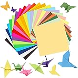 SiluFlorid 300 Sheets Origami Paper, 25 Colors Origami Paper 6x6, Double Sided Color 6' Square Oragami Paper for Scrapbook Decor, Folding Crafts Kids DIY School Arts Crafts