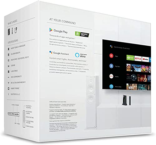 image for NVIDIA Shield TV Pro 4K HDR Android TV Streaming Media Player, Black