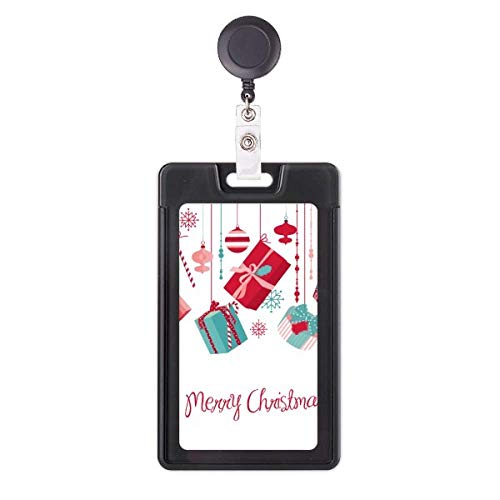 Porte-badge rétractable flocon de neige accessoire de blouse médicale