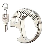 Llavero de abrebotellas - de cerveza mini en forma de | Herramienta portátil portátil para cumpleaños, Pascua, fiesta y uso diario | Abridor de botellas más práctico, para la piel para