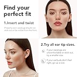 Ear Plugs for Sleep Noise Cancelling -45dB, Soft and Reusable Silicone Hearing Protection Earplugs with 8 Eartips and Carrying Case, for Sleeping, Concert, Working, Studying, Traveling (Black) - Image 7