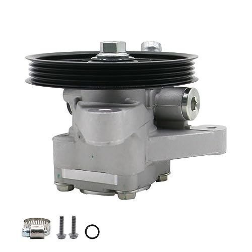 Image of 21-5290 Power Steering Pump with Pulley for 1999-2003 Acura TL 2003 2004 2001-2003 Acura CL, 2001-2002 Acura MDX 2001-2003 Honda Pilot,OE Replace Part 56110-PGK-A01 56110-P8E-A01 56110-PVF-A01