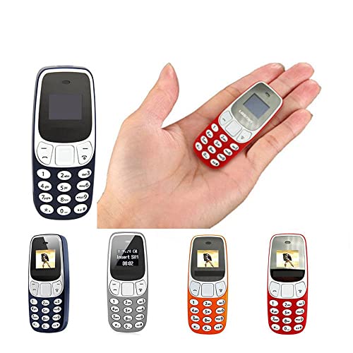 AntDau71 BM10 Mini GSM Telefon 2-i-1 med Bluetooth och Dual SIM - Röd