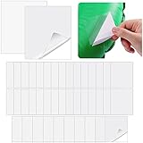 Zonon 40 Pieces TPU Inflatable Repair Patch Self Adhesive Pool Repair Patch Plastic Repair Patches Kit Air Bed Patch Repair Kit for Swimming Pools Swimming Ring Air Bed Inflatable Boats