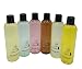Whirlpoolduft 6 x 250ml - Cuba Sunset, Eukalyptus, Jasmin, Kokos-Vanille, Lemongras, Orange-Citrus - Das exklusive Set von Dufte Momente