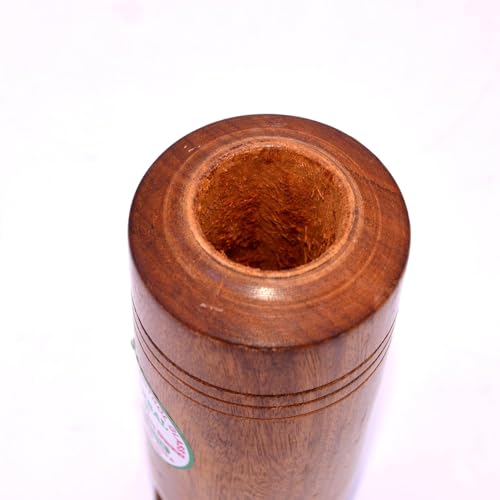 Image of Vijaysar Wooden Tumbler Glass : Ayurvedic Solution for Diabetes, Joint Pains, and Blood Sugar Control | Promotes Good Blood Circulation | No Side Effects | Pack of 1