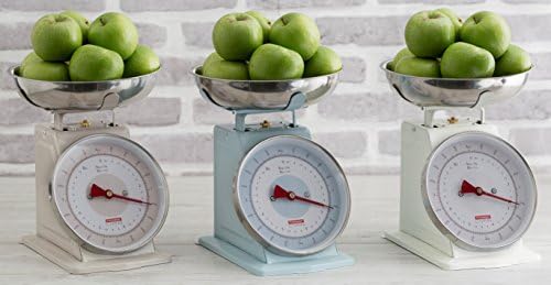 Typhoon Living Scales Blue, Stainless Steel, 25.5 x 15.5 x 25 cm