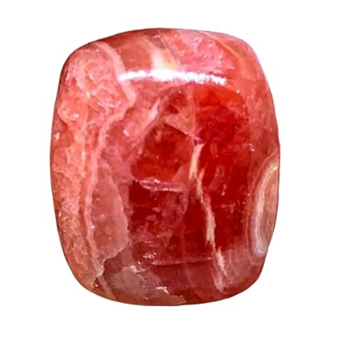 Rhodochrosite naturelle rectangulaire pour bague et pendentif fait main en loisir créatif