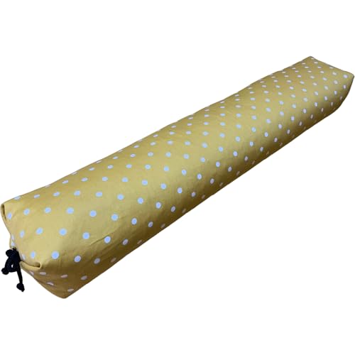 ふとんの石堂 伝統のふとん屋が作る ボディーピロー 抱き枕(からしドット柄)