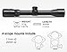 Rifle Scope, 3-9X32, 3-9X40, 3-9X50, Green Lens, Fast Focus Eyepiece, Free Ring Mounts, Air Rifle Scope, Optics Reticle Crosshair Scope (3-9X32)