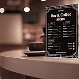 LiuHancsqd 4 Pcs A6 Acrylic Sign Holder A6 Display Stand, A6 Menu Holders, Clear Double Sided A6 Perspex Display Stands, A6 Poster Holder for Office Store Restaurant Reception Poster Menu Table Stand - Image 6