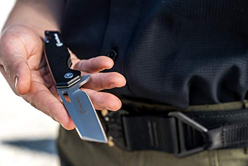 Smith & Wesson Sideburn faca dobrável de alto carbono de 18,4 cm S.S. Ultra Glide com lâmina de 3 po