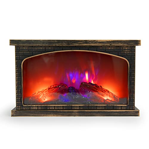 5 Color Led Fireplace - Lantern Decorative, Electric Fireplace, Room Decor, Fake Fireplace, Battery Operated, Portable, Indoor And Outdoor #TOP1