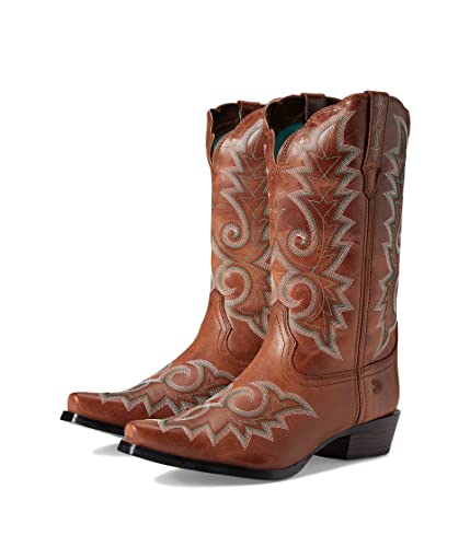 Durango Crush Women’s Golden Brown Western Boot Size 6.5(M) - Thumbnail 4