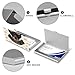 VstaDank Dachshund Paw Print Business Card Holder Fashion Aluminum Alloy Flip Cover Credit Card Holder High End Professional Name Cards Case Exquisite Pocket Metal Cards Holder for Work