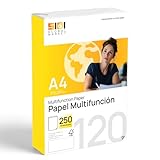 IMPRESSION NETTE ET UNIFORME : Texte précis, couleurs intenses et performance optimale avec imprimantes laser et jet d’encre. Surface optimisée garantissant lignes nettes et couleurs éclatantes. Idéal pour documents noir et blanc comme pour impressions couleur, avec absorption équilibrée évitant les bavures. Compatible laser et jet d’encre, assure un passage fluide sans bourrage, même en recto-verso selon le grammage choisi.