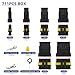 Gazoe 43 Sets 711Pcs Waterproof Wire Connectors with Tool - Automotive Male/Female 1/2/3/4/5/6 Pin - for Cars, Motorcycles & Boats - 22-16AWG Crimping.