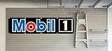 Daoops Mobil 1 Flag Automotive Oil Shop Racing 2x8ft Banner