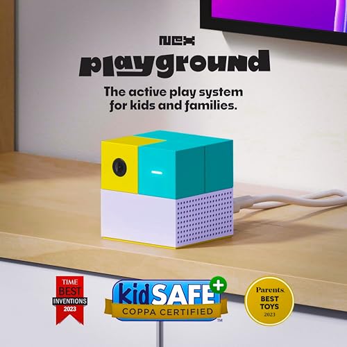 Image of Nex Playground - India's First Motion Gaming Console for Kids & Families | Play on Your TV Without Controllers | Play, Dance & Exercise on TV | AI Motion Gaming Box for Kids & Families | 5 Games Free