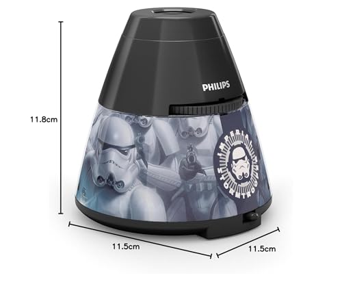 Philips Lighting Proyector y luz Nocturna 2 en 1, 4.5 W, Soldado Imperial