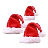 Anyingkai Sombrero de Santa Claus,Sombrero de Santa de Navidad,Gorro Navideño...