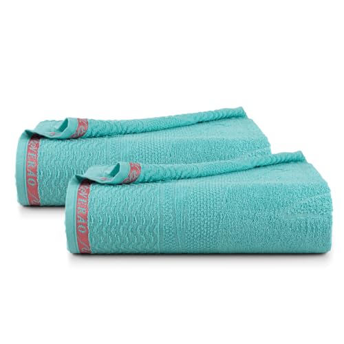 Jogo de Toalhas de Praia Piscina Banho Beach Banhão 2 Peças 100% Algodão e Gramatura 400g/m² (150 x