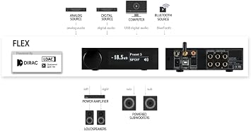 miniDSP Flex RCA 2x4 Digital Signal Processor