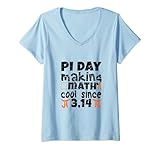 Photo Gallery donna divertente pi day sh.rt vintage pi math tee per pi day maglietta con collo a v Photo Gallery donna divertente pi day sh.rt vintage pi math tee per pi day maglietta con collo a v