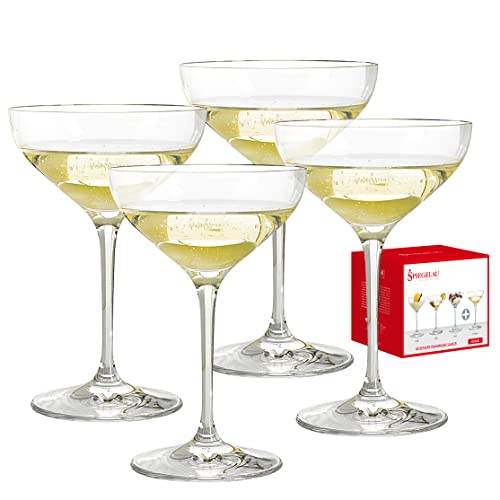 Spiegelau Premium Whiskey Snifter Set Of 4 - European-Made Crystal, Modern Whiskey Glasses, Dishwashspiegelau Dessert Glasses Set Of 4 - European-Made Crystal, Modern Dessert Or Champagne Glassware, Dishwasher Safe, Professional Quality Champagne Saucer Glass Gift Set - 8.8 Ozprofessional Quality Cocktail Glass Gift Set - 9.5 Oz #TOP6