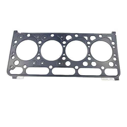 Image of V2003 V2003E V2003T Cylinder Head Gasket Metal 1G770-03312 1G77003312 Compatible with Kubota Engine 341 Bobcat Mini Excavator S185 S175 Loader
