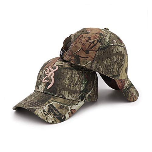 Sombrero De Camuflaje - Gorra De Camuflaje De Caza Para Acampar Al Aire Libre, Gorra De Béisbol Sombrero De Selva De Camuflaje De Béisbol Browning, Sombreros De Camuflaje De Senderismo Táctico Cover