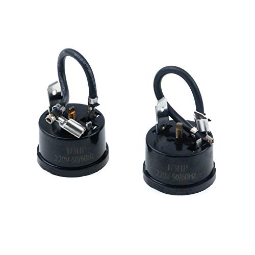 Semetall Refrigerator Thermal Overload Protector 1/3HP 250W Compressor Replacement Part for Mini