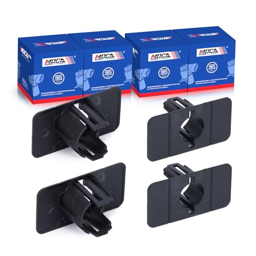 MOCA 4X Parking Sensor Retainer Bracket fits For BMW 2007-2010 X3 2.5L 3.0L FRONT, 2007-2013 X5 3.0L REAR, 2010-2013 X5 4.4L REAR, 2007-2010 X5 4.8L REAR, 2008-2014 X6 3.0L 4.4L