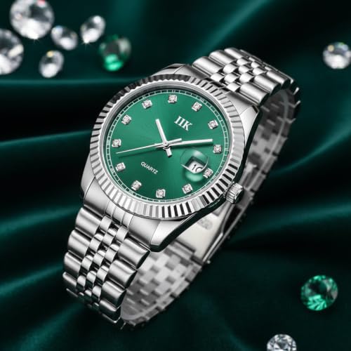 Buy IIK COLLECTION Watch for Man Stainless Steel Chain|Long Battery Life with Long Lasting Polish Water Resistance| Trendy Design| Push Button Lock Durable Watch for Boys at Amazon.in - Image 7