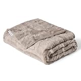 Minky Couture Sorbet Blanket - Ultra-Soft Throw for Silky Smooth Comfort - Premium Decorative Throw - Midweight, Breathable Fabric - Machine Washable Travel, Tranquil Dove