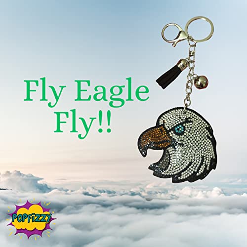 Popfizzy Rhinestone Keychains for Women and Girls, Bling Purse Charms, Birthday Gifts for Her, Backpack Accessory, Bag Charms4