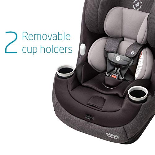 Maxi-Cosi Pria Max All-In-One Convertible Car Seat, Rear-Facing, From 4-40 Pounds; Forward-Facing To 65 Pounds; And Up To 100 Pounds In Booster Mode, Nomad Black #TOP1